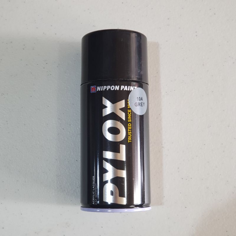 Pylox Nippon Paint Abu- abu 104 Grey / Cat Semprot Abu / Pilox Grey