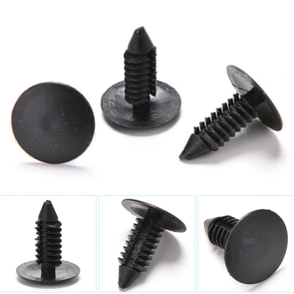 QUINTON Car Accessories Car Rivet Fasteners Door Car Retainer Kit Auto Fastener Clip Panel Fender 100pcs Plastic Rivets Car Bumper Vehicle Retainer Rivet Car Fastener Kit