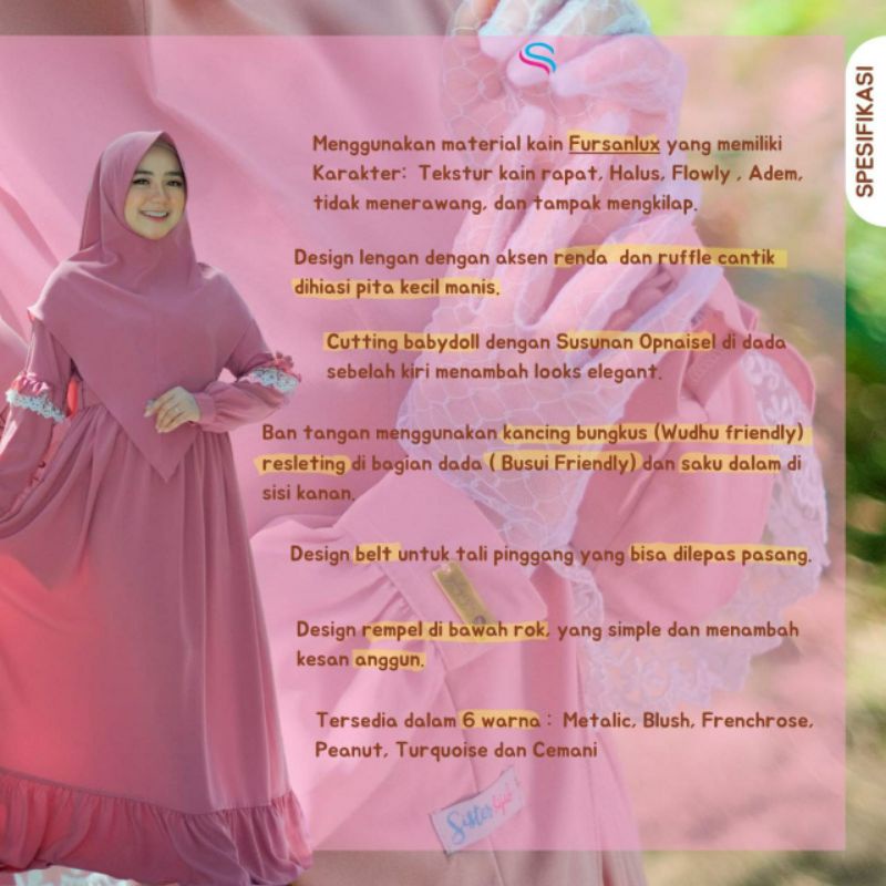 ivanna dress by sister hijab open po