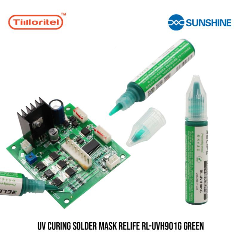 UV CURING SOLDER MASK RELIFE RL-UVH901G GREEN