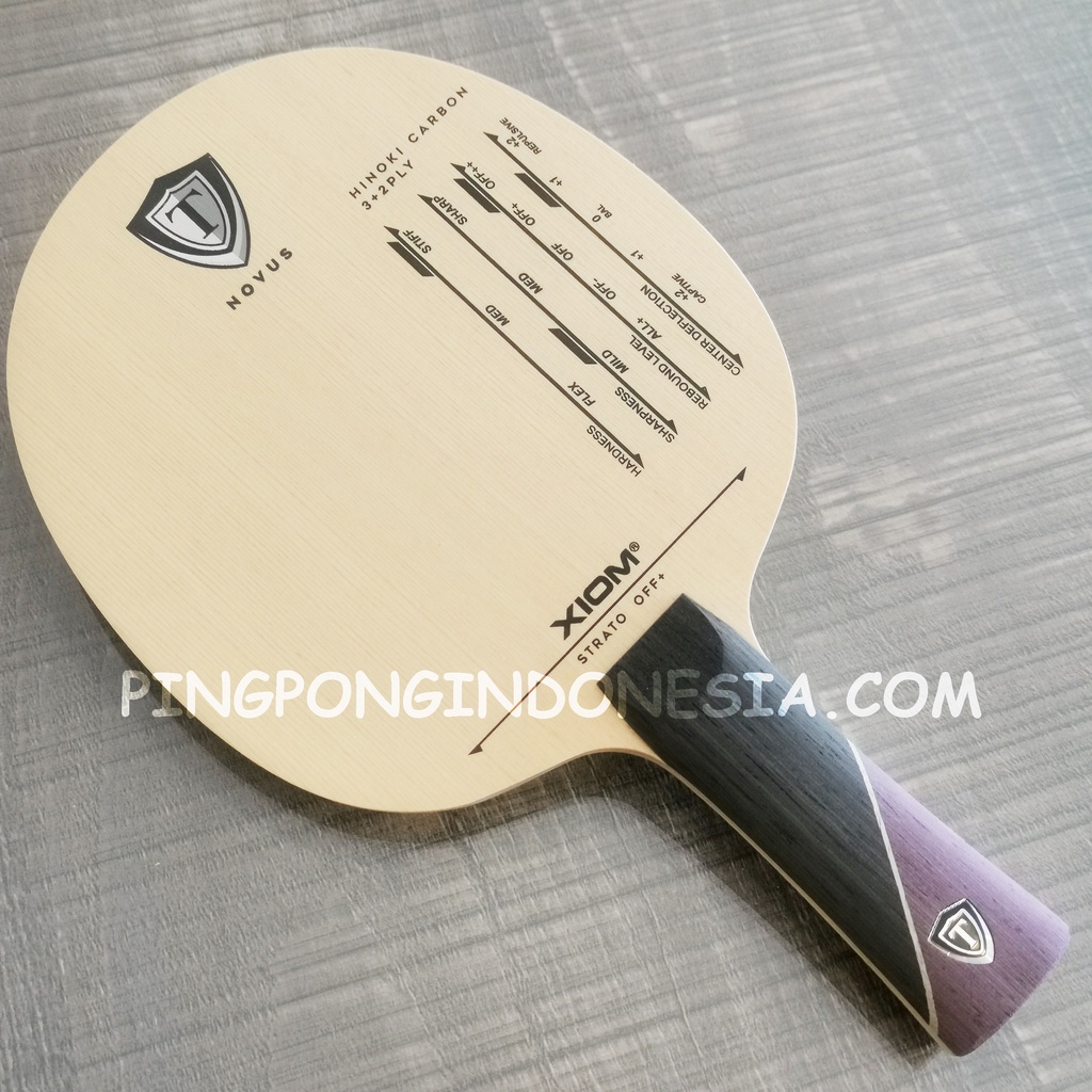 Xiom Strato - Blade/Kayu Pingpong Tenis Meja Bat Bet
