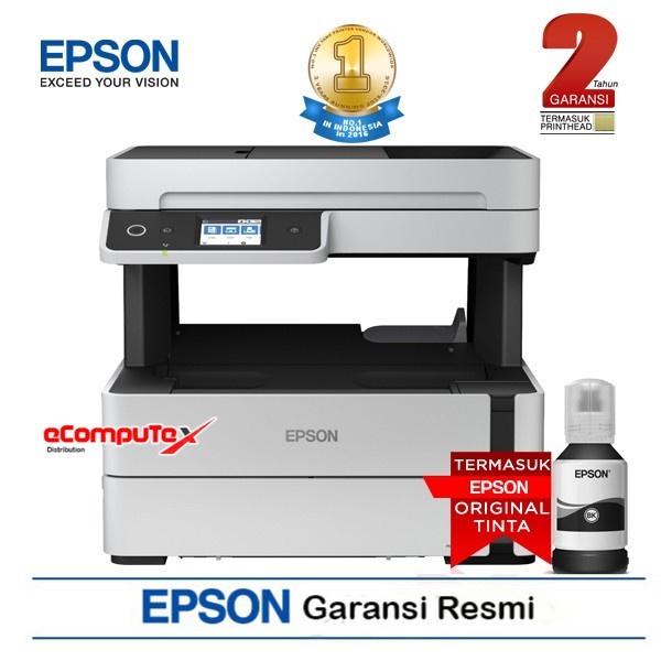 PRINTER EPSON M3170 / PRINTER EPSON M 3170 INKJET MONOCHROME ALL IN ONE INK TANK GARANSI RESMI