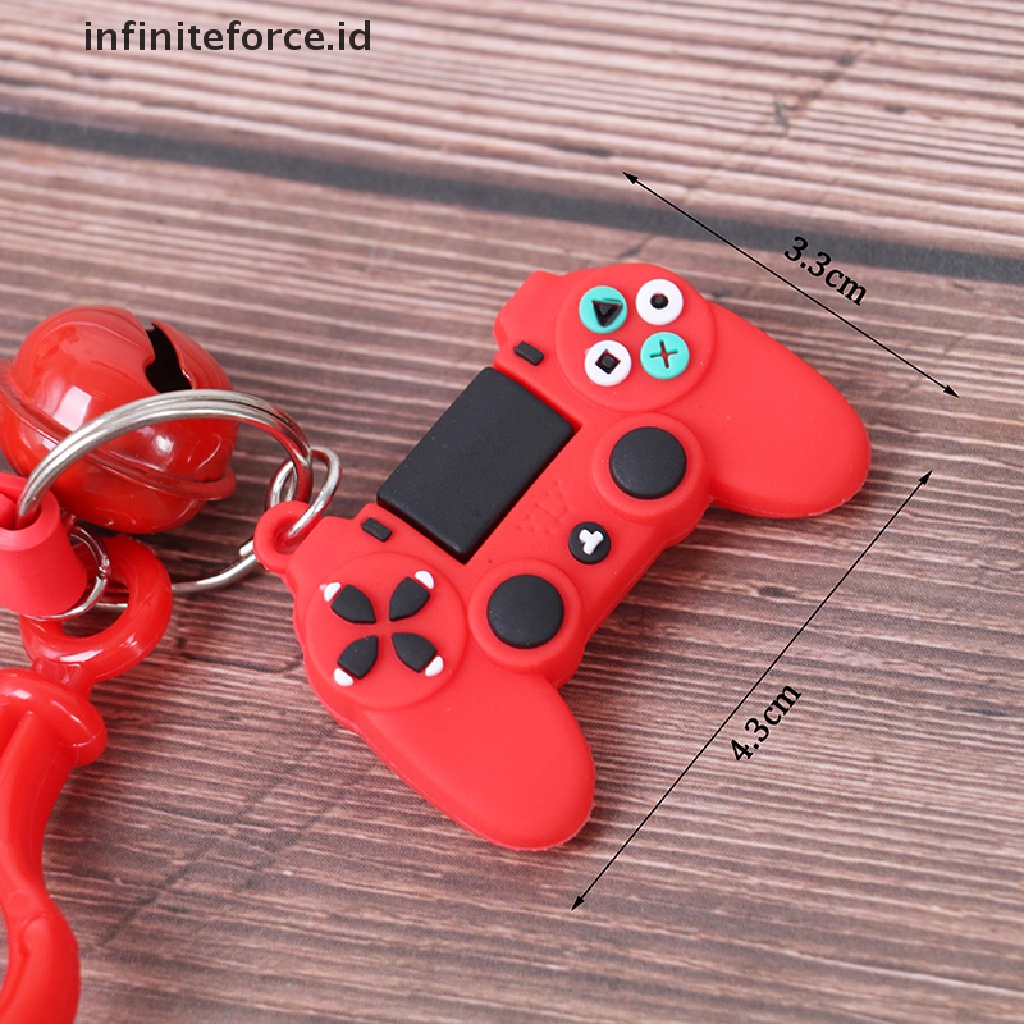 Infiniteforce.id Gantungan Kunci Bentuk Handle Game Kreatif