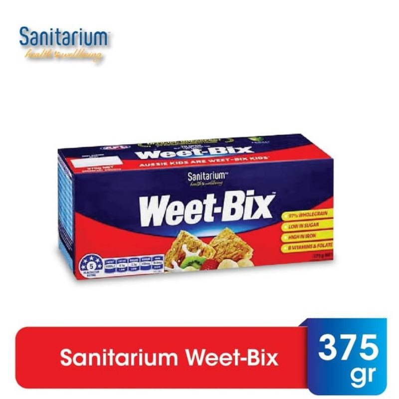 

SANITARIUM WEETBIX CEREAL 375GR