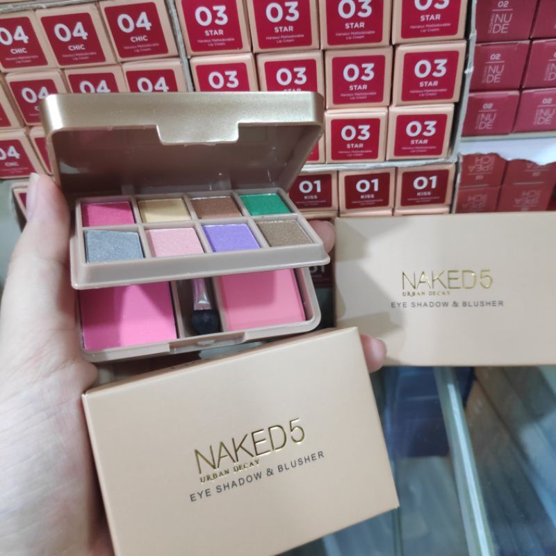 (NAKED) EYESHADOW NAKED ,#2IN1