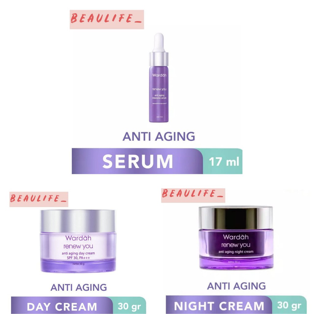 Wardah Renew You Anti Aging Series