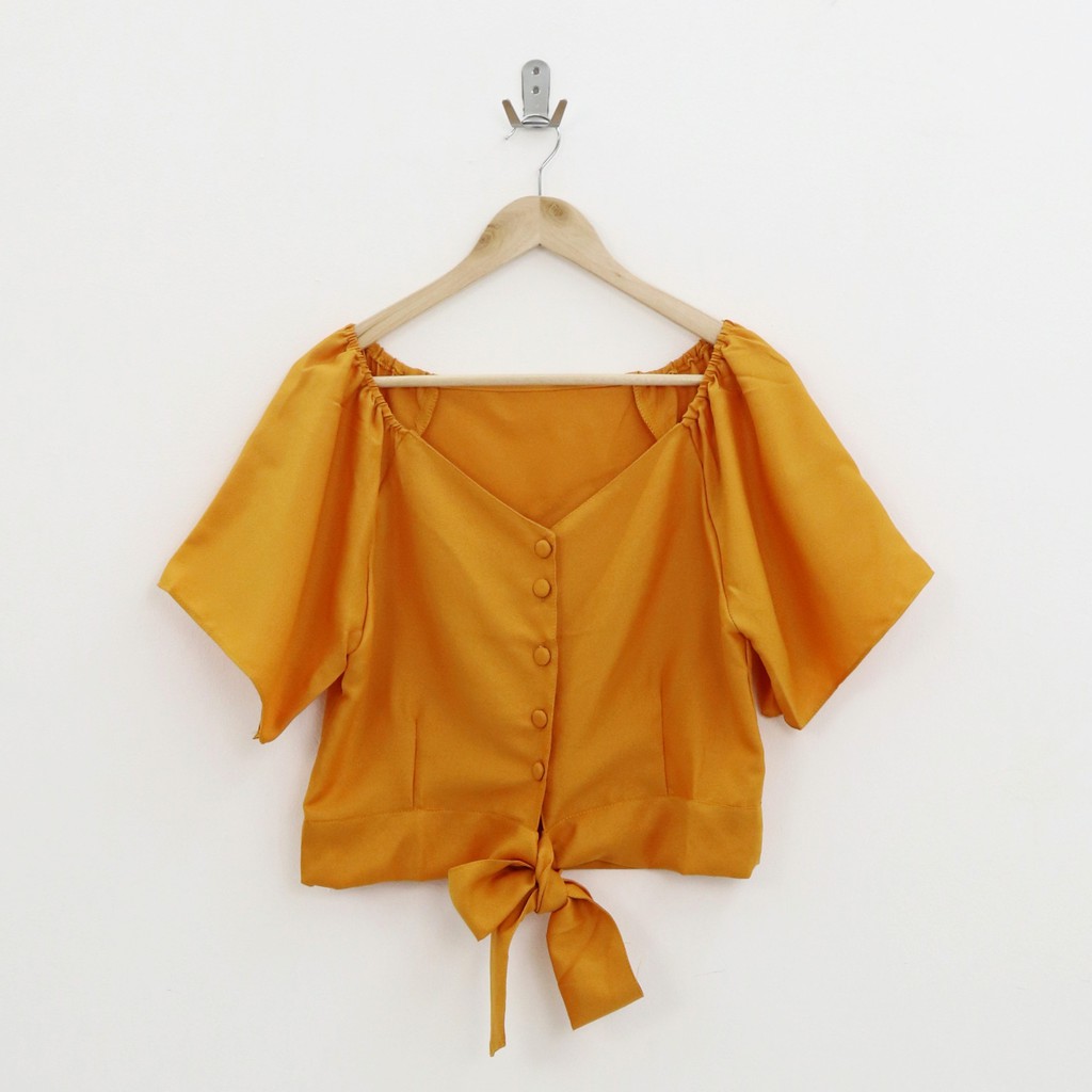 Macroni top blouse -Thejanclothes