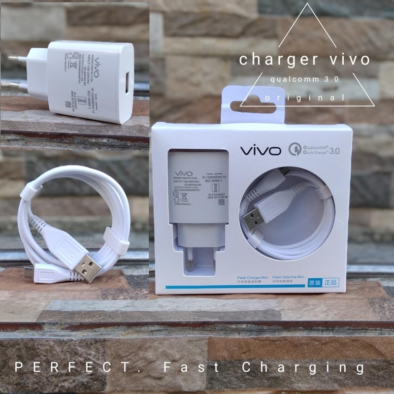 PROMO CHARGER VIVO V15 PRO ORI FAST COMPATIBLE FOR ALL SMART PHINE