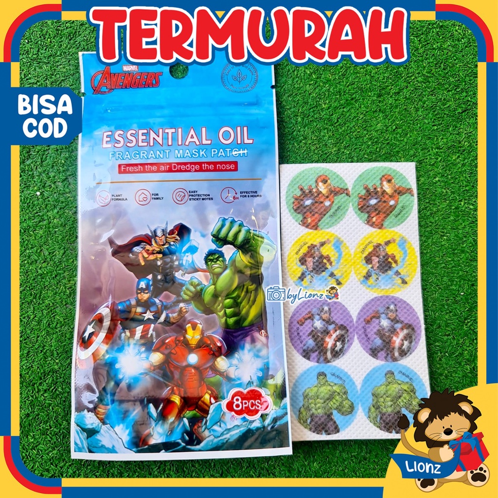 Masker Patch For Kids / masker patch karakter