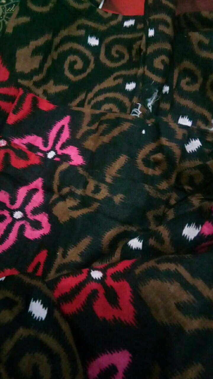 Batik Wanita Asj Sa Hrb026 Kenongo Kemeja Tosca Pendek