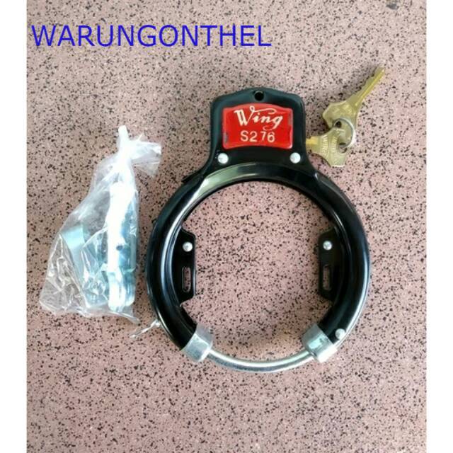 GEMBOK SEPEDA ONTHEL - GEMBOK WING - KUNCI SEPEDA - GEMBOK ONTEL