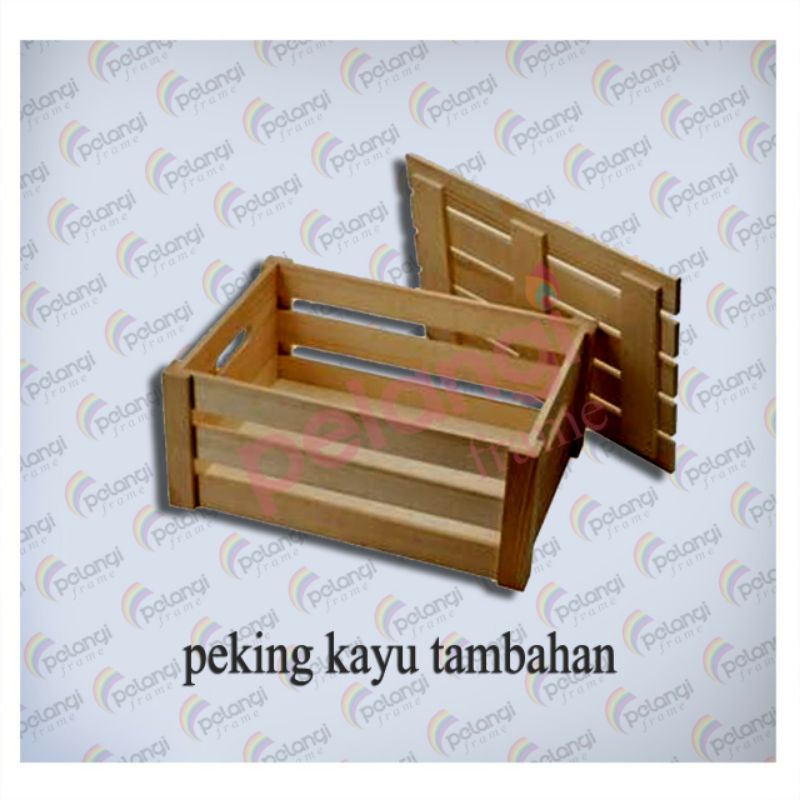 

peking kayu tambahan
