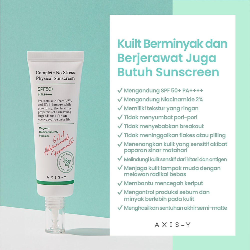 Axis-Y SunBae Complete No Stress Physical Sunscreen