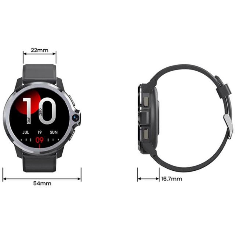 Kospet Prime S 2021 4G Smartwatch Phone Android 9.1 Dual Mode Camera