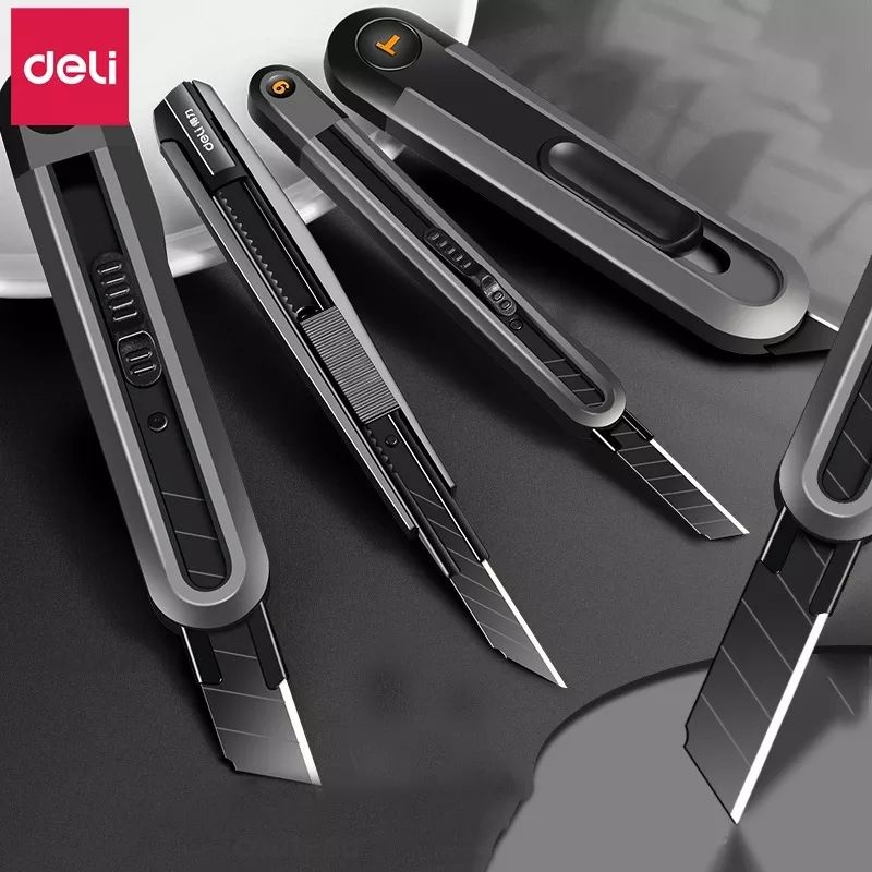 

Deli cutter pisau baja hitam SK2 SK5