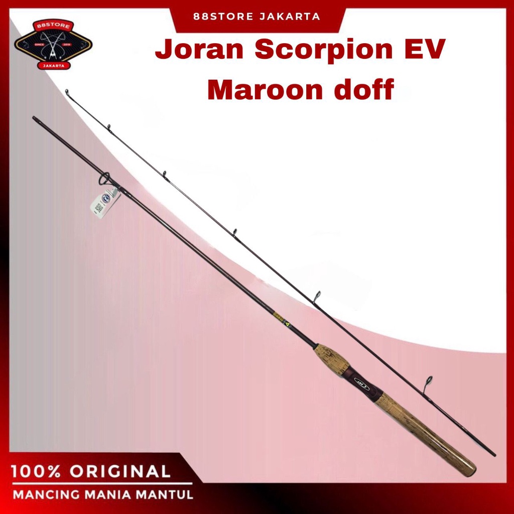 88storejakarta Joran scorpion shimano 6-14lbs 183cm