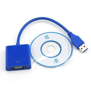 Converter USB 3.0 To VGA / Kabel USB To VGA / USB To VGA
