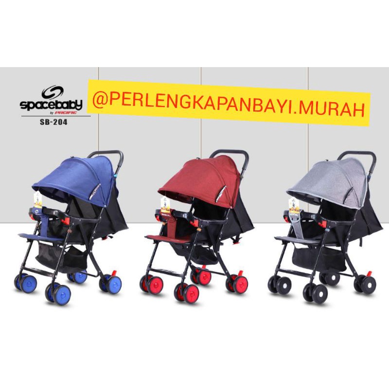 SPACE BABY Stroller SB 204 Kereta Dorong Bayi SPACEBABY SPACE BABY Stroller SB 204 Kereta Dorong Bay