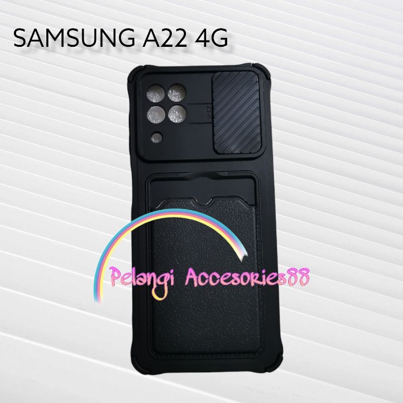 CASE SAMSUNG A22 4G / M32 4G / M22 4G CASE SOFTCASE SLEDING WARNA WARNI