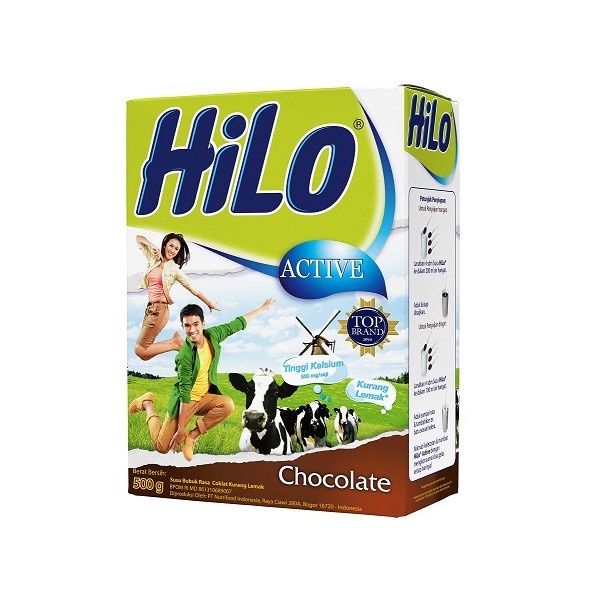 

HILO ACTIVE CHOCOLATE 500 GR