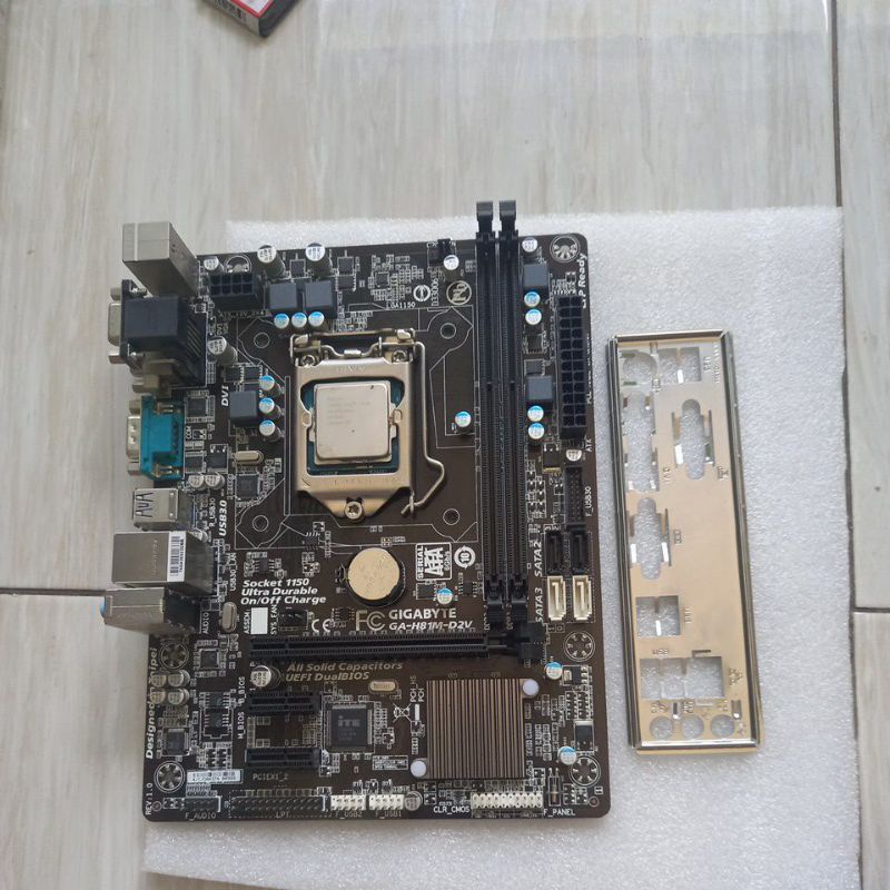 paket mainboard h81 + core i7-4790 bonus fan