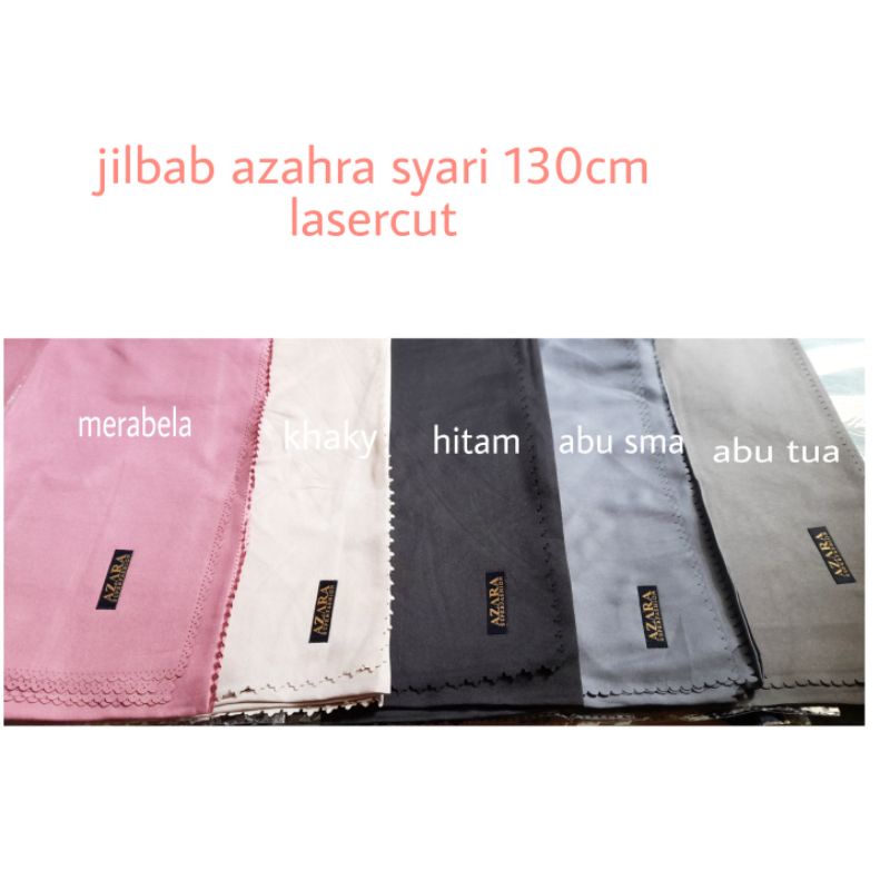 Hijab segiempat 130cm voal syari/Jilbab segiempat oskara syari/Hijab segiempat azara lasercut