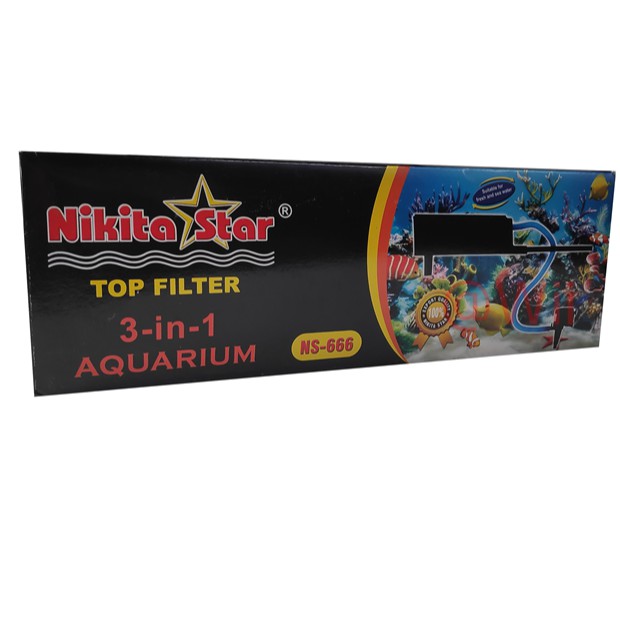 nikita star ns-666 ns666 ns 666 top filter atas aquarium aquascape