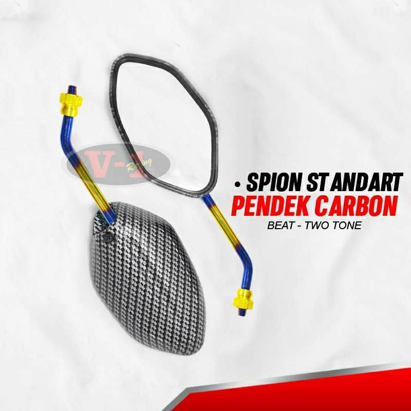 Spion Motor Beat drat Honda thailook two tone 2 warna merk VRD