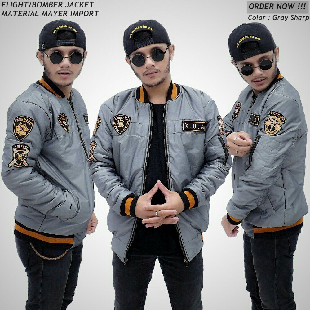 Jaket Bomber Pria Import X Urband Import