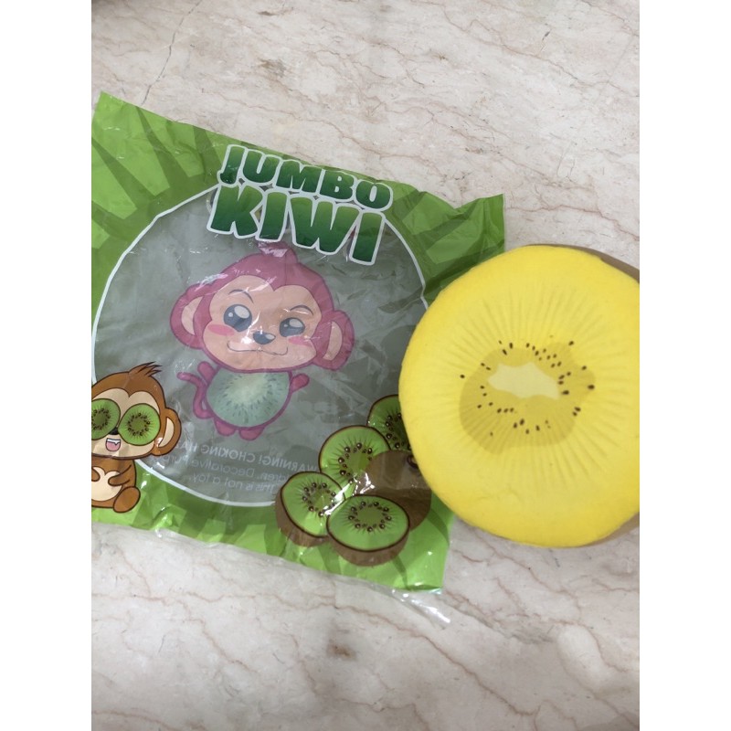 Punimaru jumbo kiwi squishy