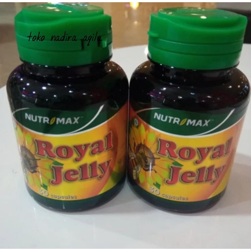 NUTRIMAX ROYAL JELLY JELY JELI VITAMIN DAYA TAHAN TUBUH ANTI STRESS AGING ENERGI STAMINA 30 KAPSUL