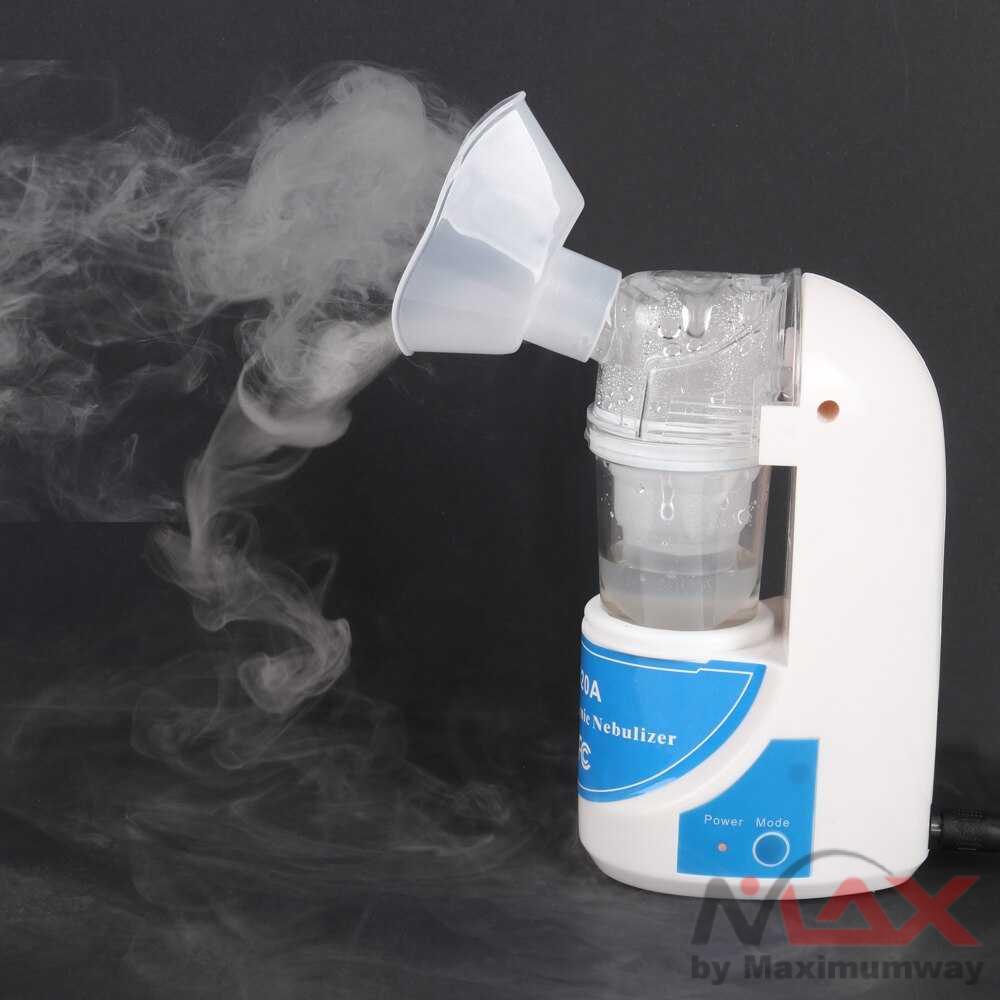 Terapi Pernafasan pembersih dahak nafas tersumbat Ultrasonic Inhale Nebulizer TaffOmicron kesehatan