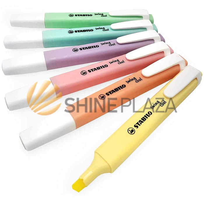  STABILO  Swing Cool Pastel Highlighter Pastel Shopee 