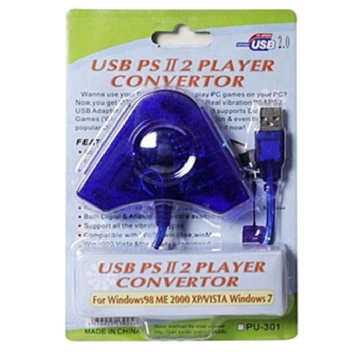 CONVERTER  STICK  PS2 ke PS3 / PC Double