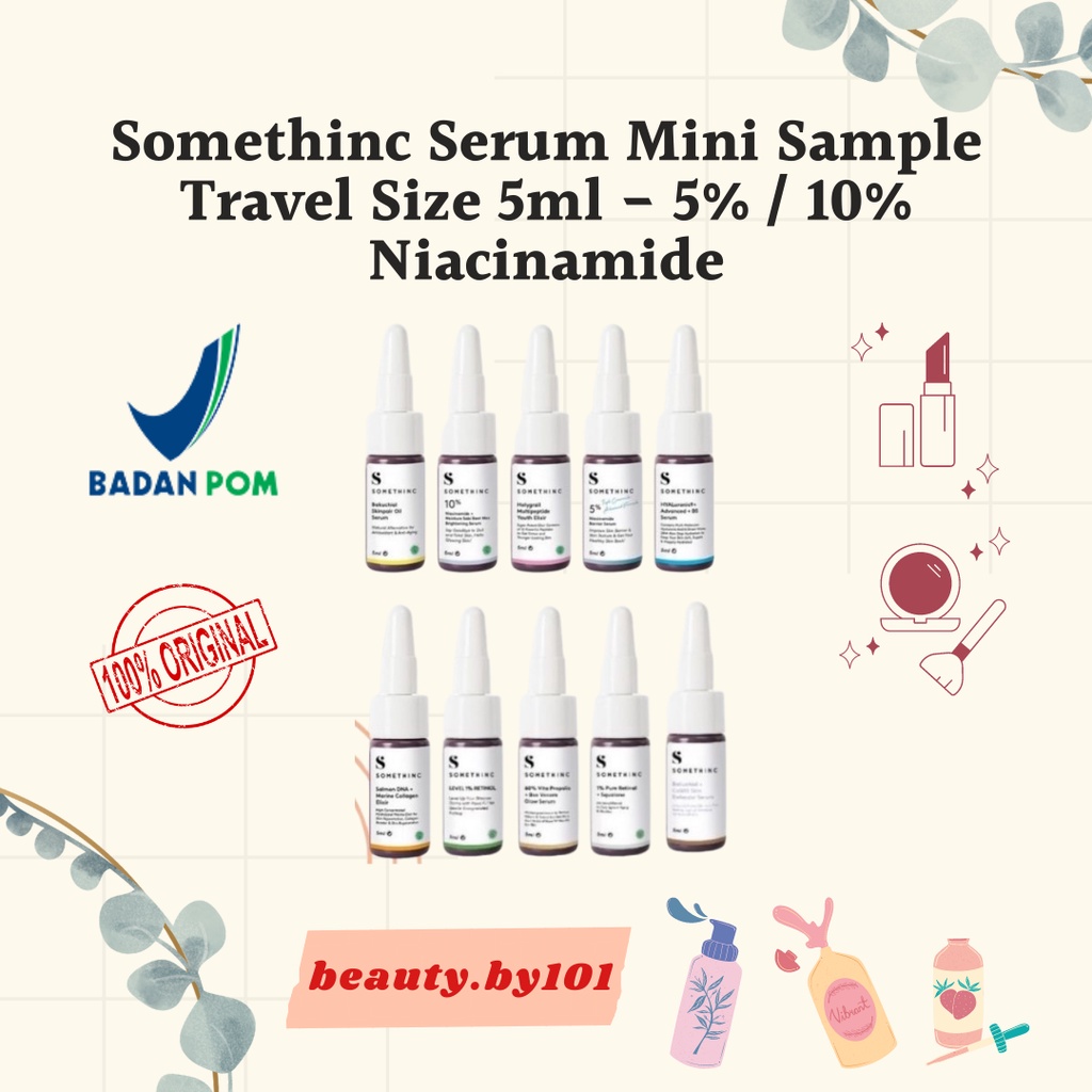 Somethinc Serum Mini Sample Travel Size 5ml 10% Niacinamide