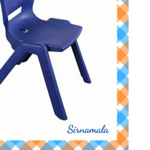 ✩ KURSI ANAK BANGKU SANDAR/KURSI KECIL PLASTIK OLYMPLAST 305 ✵