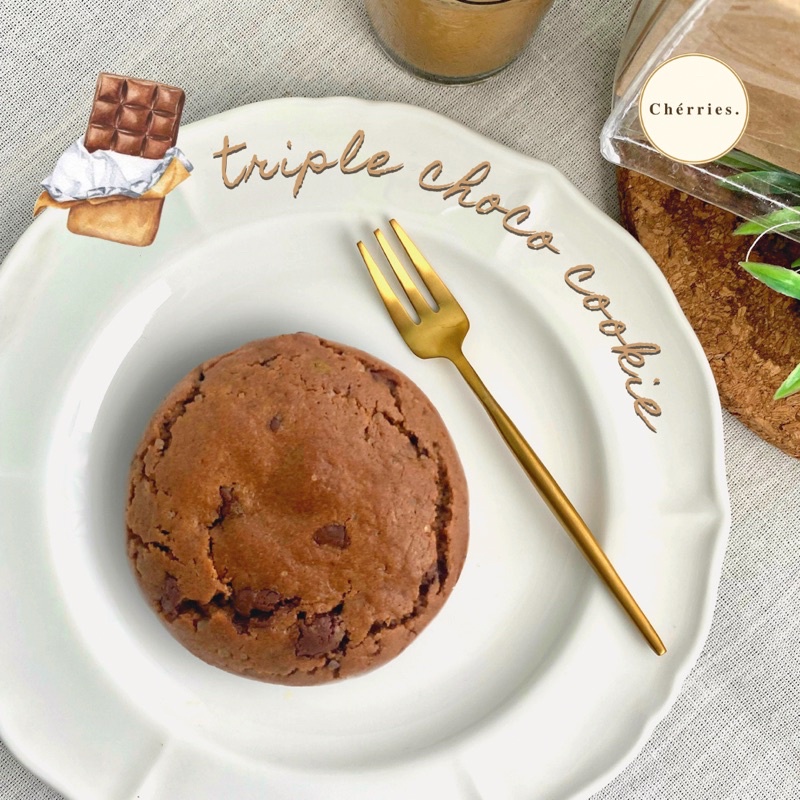 

Triple Choco Soft Cookie