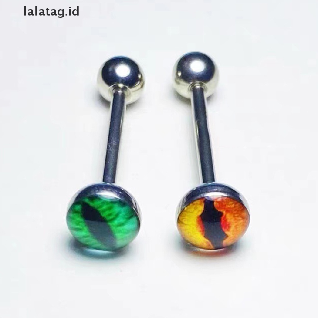 [lalatag] Titanium Steel Colorful Tongue Nails Piercing Body Studs Piercing Body Jewelry [ID]