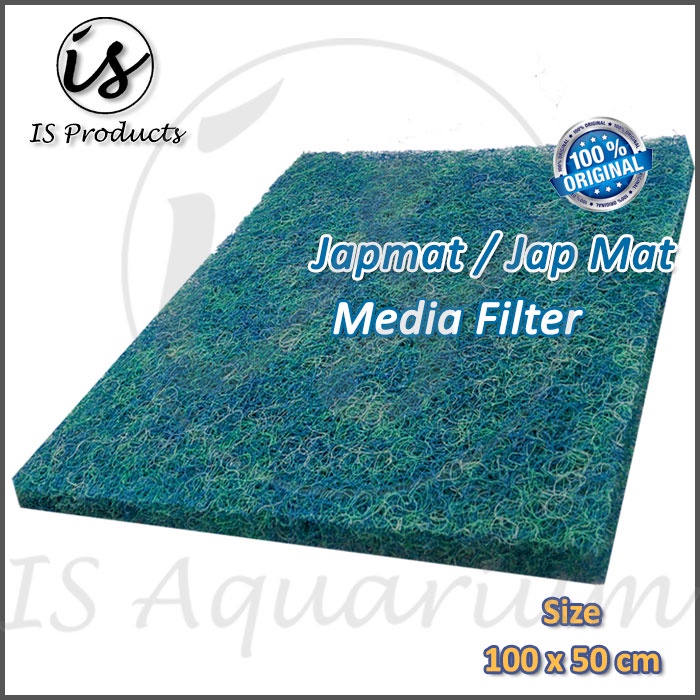 Media Filter Japmat Jap Mat Ori 100 x 50 cm Kolam Koi Aquarium