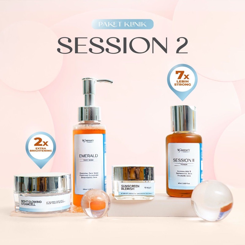 ECER DAN PAKET KF SKIN KLINIK TAHAP 2 / SESSION 2