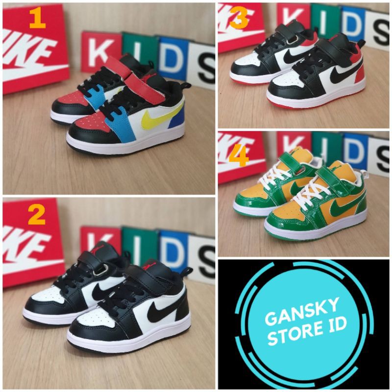 SEPATU ANAK JORDAN LOW PREMIUM HIGH QUALITY SEPATU ANAK LAKI LAKI JORDAN PENDEK