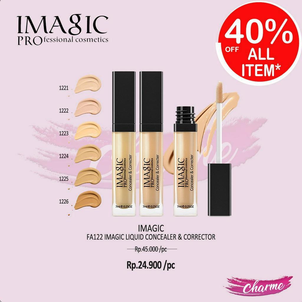 (READY &amp; ORI) IMAGIC Liquid Concealer &amp; Corrector FA122 FA 122