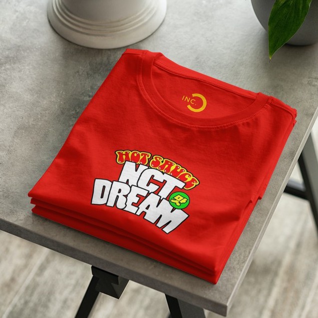 [NEW] Kaos NCT Dream Hot Sauce Cotton 24s Premium Bisa Upgrade Lengan Panjang