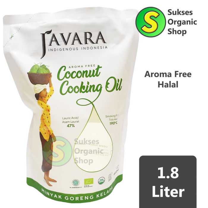 

ufd6021 Coconut Cooking Oil/Minyak Kelapa Non Aroma/Javara/Refil/1800Ml Fsfs201