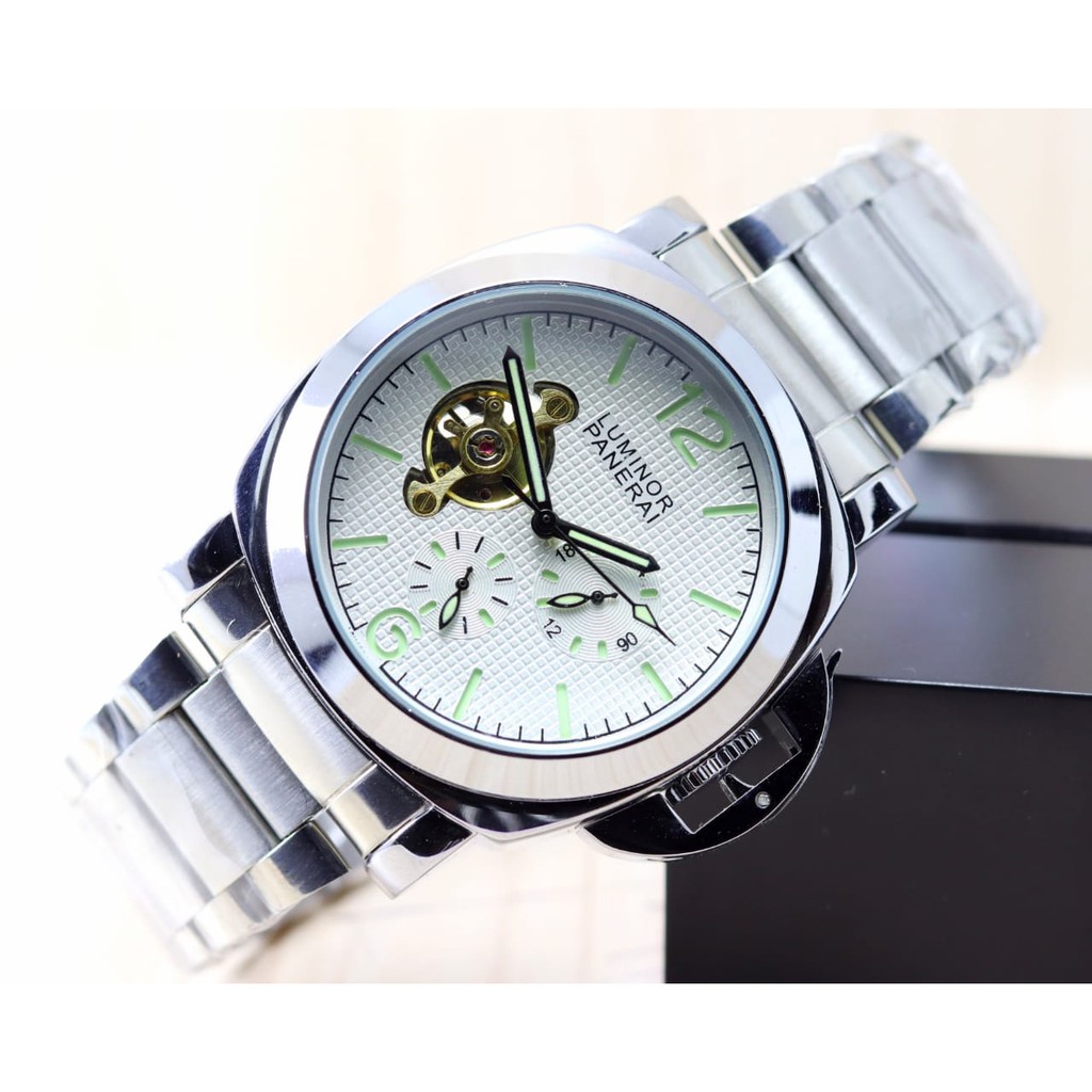 G2. jam tangan pria, Luminor Panerai, Super, Automatic, Diameter 4,7cm, free box