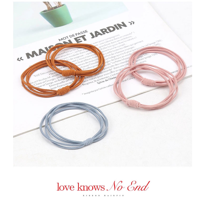 Rambut Rambut Merah Karet Rambut Tali Dewasa Kepala Tali Jaring Segar Kecil Korea Ins Cincin Rambut Shopee Indonesia