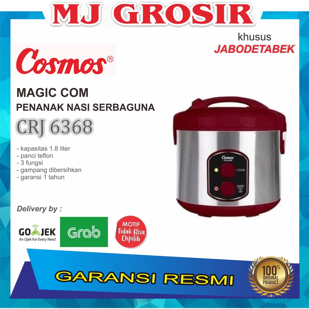 PROMO MAGIC COM COSMOS CRJ 6368 TEFLON 1.8 LITER MURAH