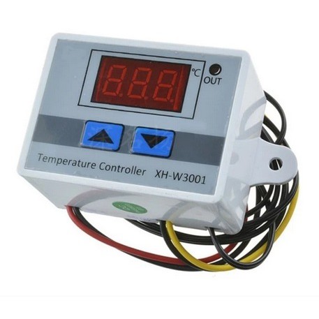 Thermostat Digital AC 220V Termostat Alat Pengatur Suhu Panas XH W3001