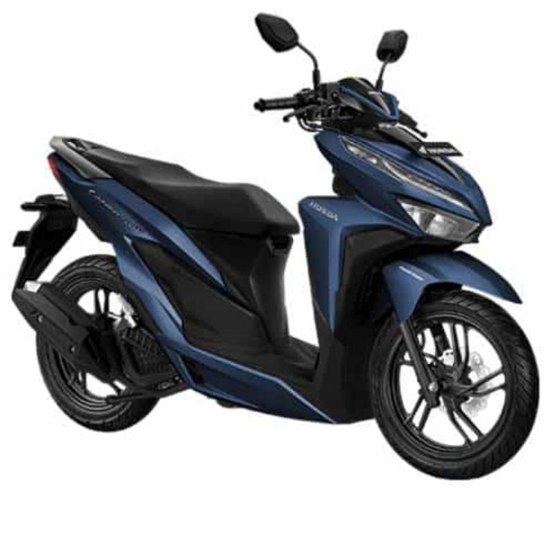 Cover Dasi Tameng Honda Vario 150 Led Warna Biru Doff Tahun 2018