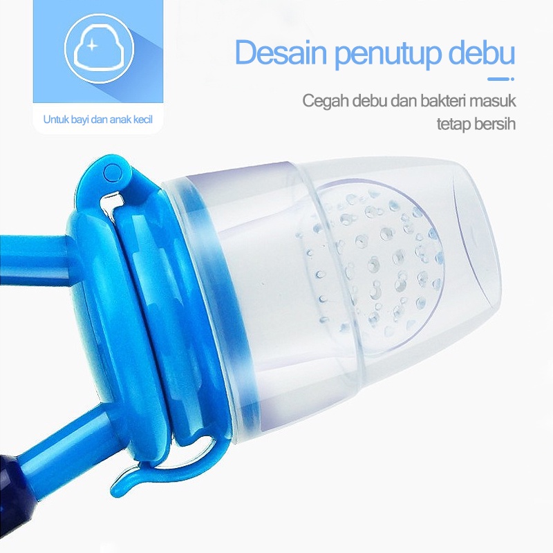 Dot Buah Bayi BPA Empeng Buah Bayi Silikon Baby Fruit Food Feeder Pacifier untuk 0 -12 Bulan  (B40-41-42)